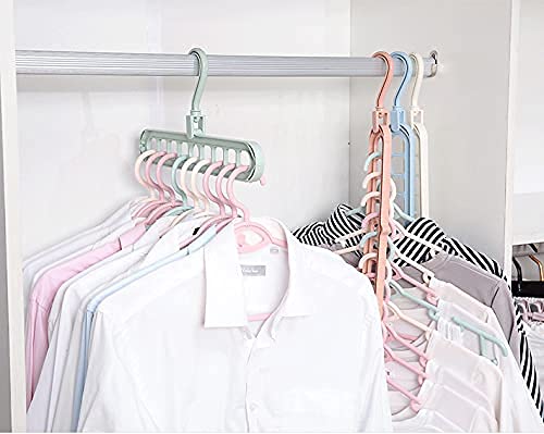 Plastic Space Saving Clothes Hangers