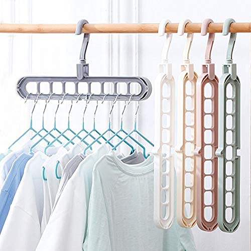 Plastic Space Saving Clothes Hangers