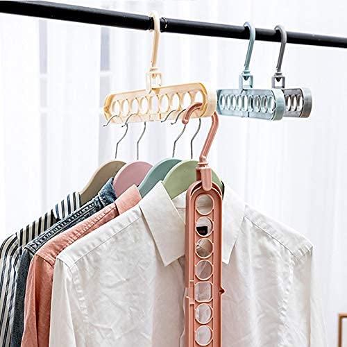 Plastic Space Saving Clothes Hangers