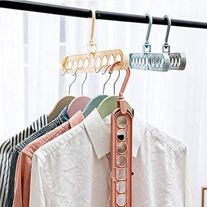 Plastic Space Saving Clothes Hangers