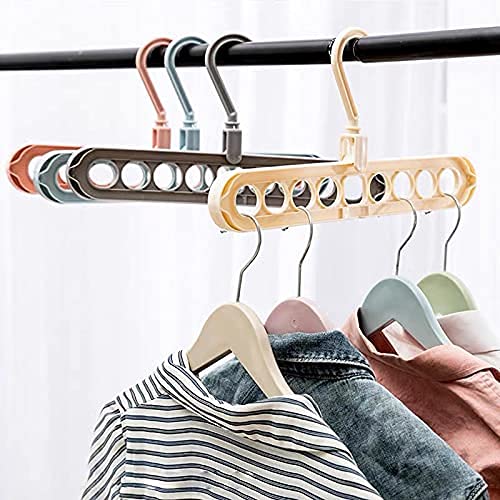 Plastic Space Saving Clothes Hangers